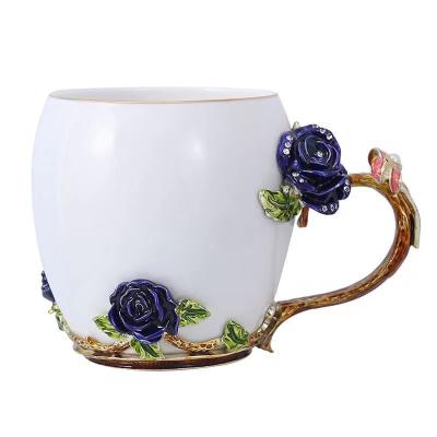 Chine Diamètre métiers ou cadeaux à la maison en céramique de décorations de tasse de café de 3,2 pouces à vendre