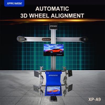 China High Accurate 3d Wheel Alignment Machine For Car Workshop And 3d Wheel Aligner For Garage Equipment for sale