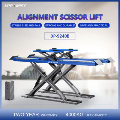 China 3d Wheel Alignment Used Hydraulic Scissor Car Lift Suitable For Vehicle Repair And Tire Changer for sale