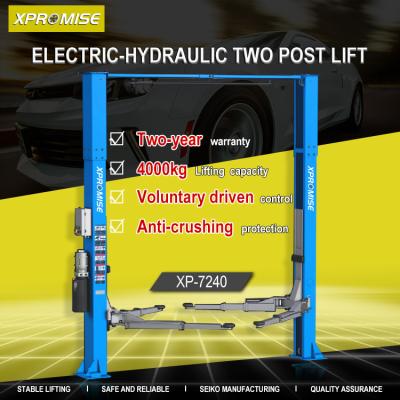 China 2 Post Post Hydraulic Home Garage Portable Car Lift for sale