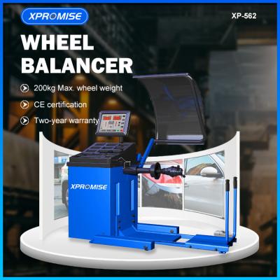 China Auto Shop High Speed Truck Wheel Balancer Matching Tire Changer Use In Tire Shop Fits All Vehicles for sale