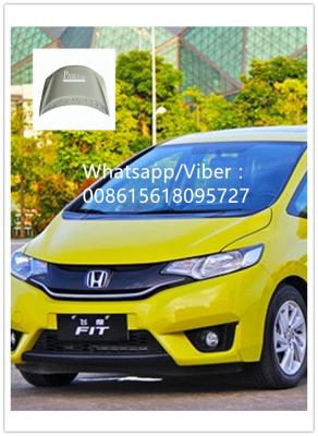 China Direct Fit Vehicle Hood With Primer Painting Grey And Black Honda Fit / Jazz 2015 for sale
