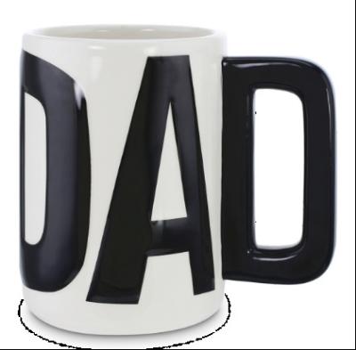 China 13.3*9*12.2 Creative Dad Mug With Handle D; Customized Father Mug For Dad Father Day Gift for sale