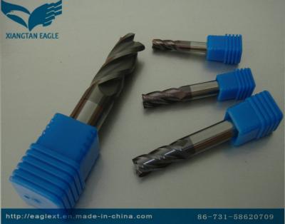 China HRC 55 Degree 4 Flutes Solid Carbide Endmill à venda