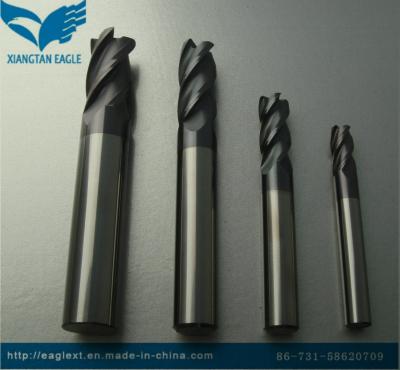 China Hot Sale 4 Flutes Tungsten Carbide Endmill for High-Performance Processing for sale