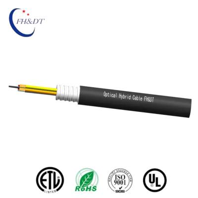 China G.652D-12 PBT Loose Tube Hybrid Fiber Optic Cable For Access Network for sale