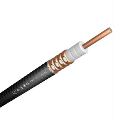 China Foamed Polyethylene Dielectric Leaky Feeder Cable Leaky Coaxial Cable HLCAY-50-12 for sale