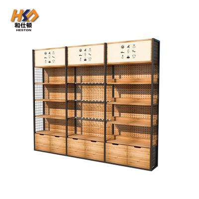 China 1000mm 100kg Grocery Shelf Rack For Supermarket Gondola 2100M for sale