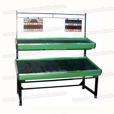 China 1200mm 400mm 50kgs Vegetable Fruit Display And Veg Display Stands for sale