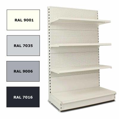 China 370MM 1000MM Supermarket Shelf Rack Tegometall Configurator Heavy Duty 5 Tier Metal Shelf for sale