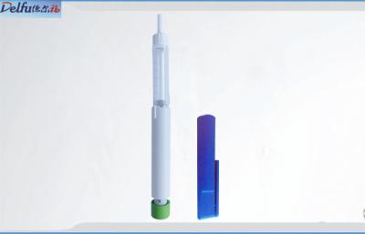 China Plastic Diabetes Insulin Pen Built - In 15 Pulse Stepping Motors Dosage Adjustable for sale