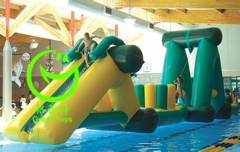 China Hot selling Inflatable water obstacle course  with 24months warranty GT-OBS-0570 for sale