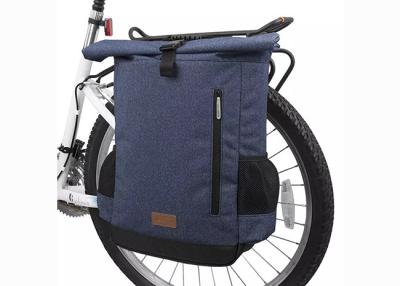China Antiwear Polyester Cycling Day Pack , Expandable Waterproof Motorcycle Backpack for sale
