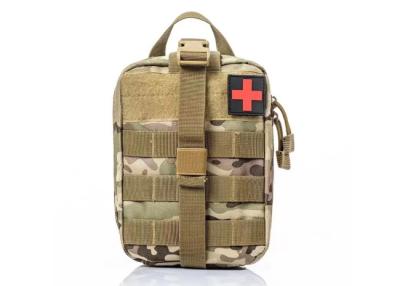 China Nylon Waterproof Tear Away Molle Pouch , Antiwear Rip Away First Aid Pouch for sale