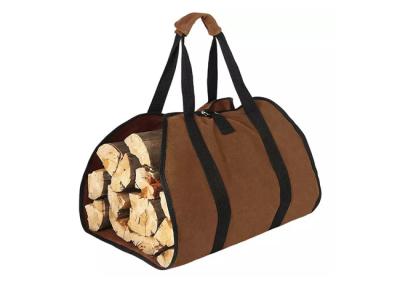 China Dustproof Antiwear Fire Wood Carry Bag Folding Portable Durable for sale