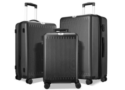 China Travel 3pcs Trolley Luggage Set Pc Unisex Carry On Large Capacity for sale
