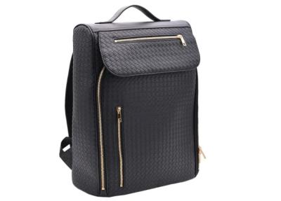 中国 Stylish New Design Custom PU Leather Mens Casual Outdoor Travel Laptop Business Backpack 販売のため