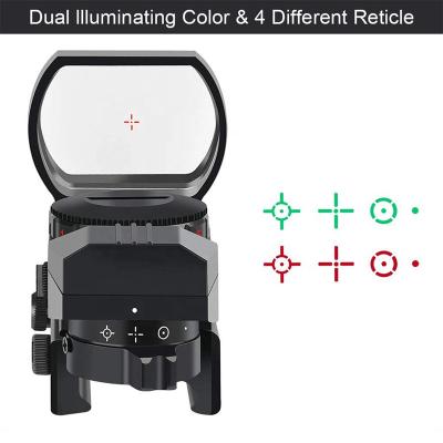China 20MM Red Dot Reflex Sight Holographic 4 Reticle Tactics Gun Sight for sale