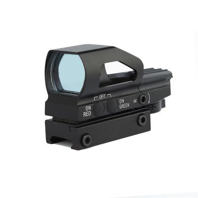 China 4 Reticle Sight Ratchet 1x23x34 Red Green Dot Scope With QD Picatinny Mount for sale