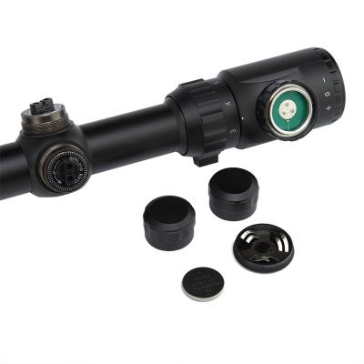 China 3-9x50E Red Green Tactical Hunting Scope With High TurretCover 505g for sale
