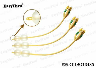 China Practical Latex Foley Catheter With Double Balloon 30ml 50ml for sale