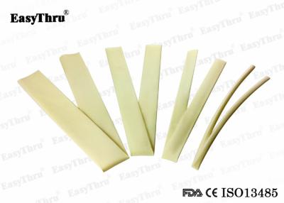 China Medical Soft Latex Penrose Drainage Tube Disposable Yellow Color for sale