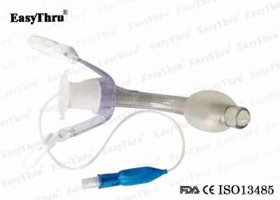 China Reinforced Tracheostomy Tube With Cuffed Inflatable Balloon Anaesthesia  Emergency Airway for sale