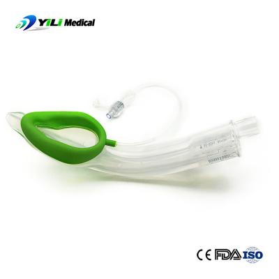 China FDA Nontoxic Laryngeal Mask Air Way , Double Luman LMA Mask Anesthesia for sale
