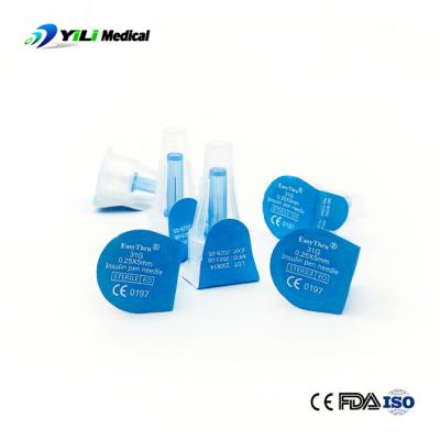 China OEM Pluma de insulina desechable con aguja esterilizada 29G 30G 31G 32G 33G en venta