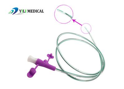 China Nasogastric Enteral Feeding Tube Polyurethane TPU With Stylet Open Round Tip for sale