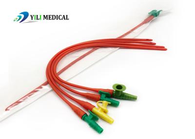 China Harmless PVC Red Robin Suction Catheter Stable With Control Valve for sale