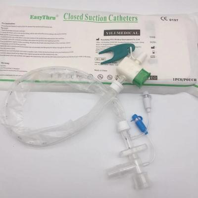 China Easy Thru Closed Tracheal Suction System 6Fr Individual Packaging For Healthcare Facilities for sale