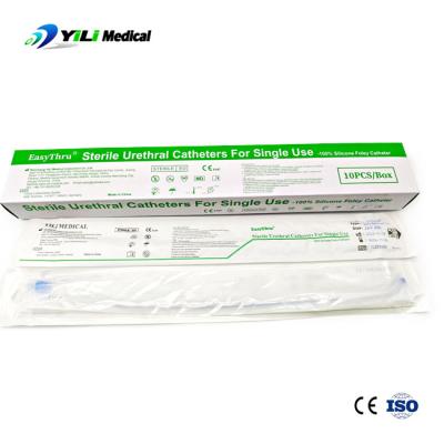 China Productos médicos de urología 2 vía 3 vía de globo de silicona catéter de 15-30 ml catéter de foley en venta