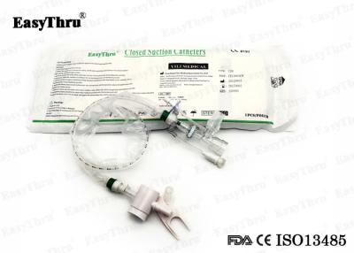 China 40cm Length Disposable Suction Catheter For 72H With Endotracheal Tube Connector en venta