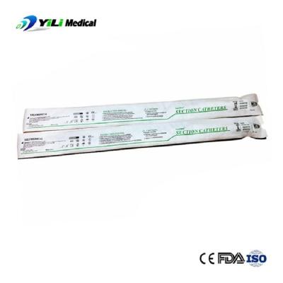 China Transparent Medical Grade PVC Suction Catheter With EO Sterilization For Endotracheal Tube And Respirator en venta