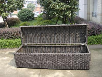 Китай Водоустойчивая серая коробка хранения Wicker смолаы для гостиницы, 1200*600*650mm продается