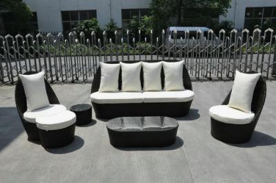 China Waterproof Outdoor Rattan Sofa for sale