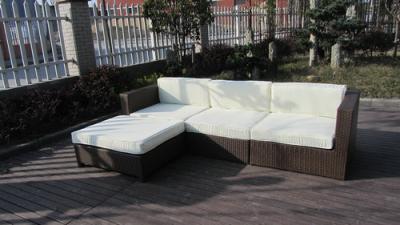 China Modern Outdoor Rattan Sofa , Cane Sectional Sofa Corner Sofa for sale