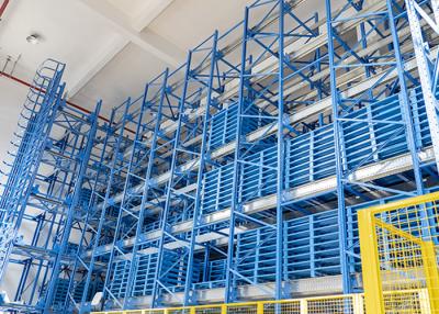 China Apilador automatizado Crane Steel Rack Pallet Warehouse del sistema del almacenamiento y de recuperación (radares de vigilancia aérea) en venta