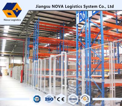 China Selective Push Back Pallet Racking for sale