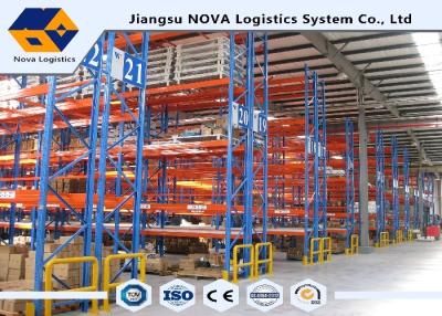 China Multilayer Durable Industrial Pallet Racks Galvanized Finish For Frames for sale