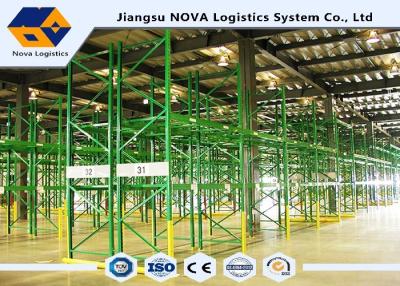 China Galvanized Steel Pallet Warehouse Racking Storage High Density for sale