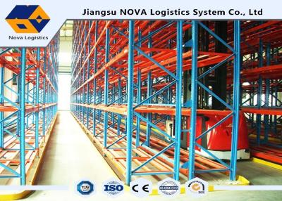 China SS400 Conventional Galvanized VNA Pallet Racking For Textile Industry for sale