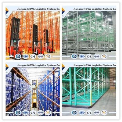 China Large Capacity Logistic VNA Pallet Racking For Third Party Logistics Centre for sale