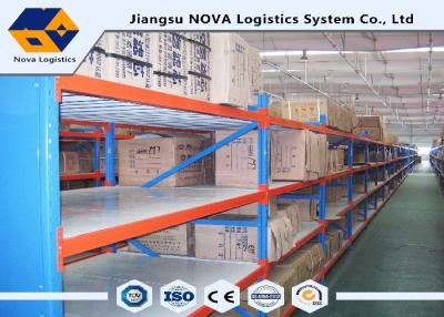 China Hot Rolled Steel Stable Longspan Shelving 1000 Kgs Per Layer Loading Capacity for sale