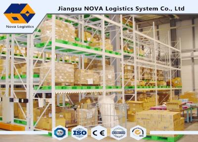 China Hospital Heavy Duty Mobile Racking System , Teardrop Pallet Racking Systems For Office for sale