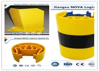 China Logistische Gerätegestell-Ersatzteile fertigten Metallstahlpfosten-Schutze besonders an zu verkaufen