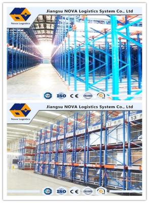 China Heavy Load Radio Shuttle Racking , Pallet Shuttle Racking Battery Powered for sale