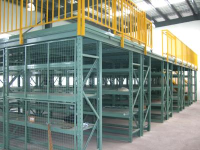 China Warehouse Management Multi Level Mezzanine Rack With Customizable Width for sale