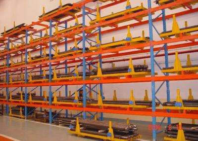 China Heavy Duty Sheet Metal Pallet Warehouse Racking 1000 - 10000mm Length for sale